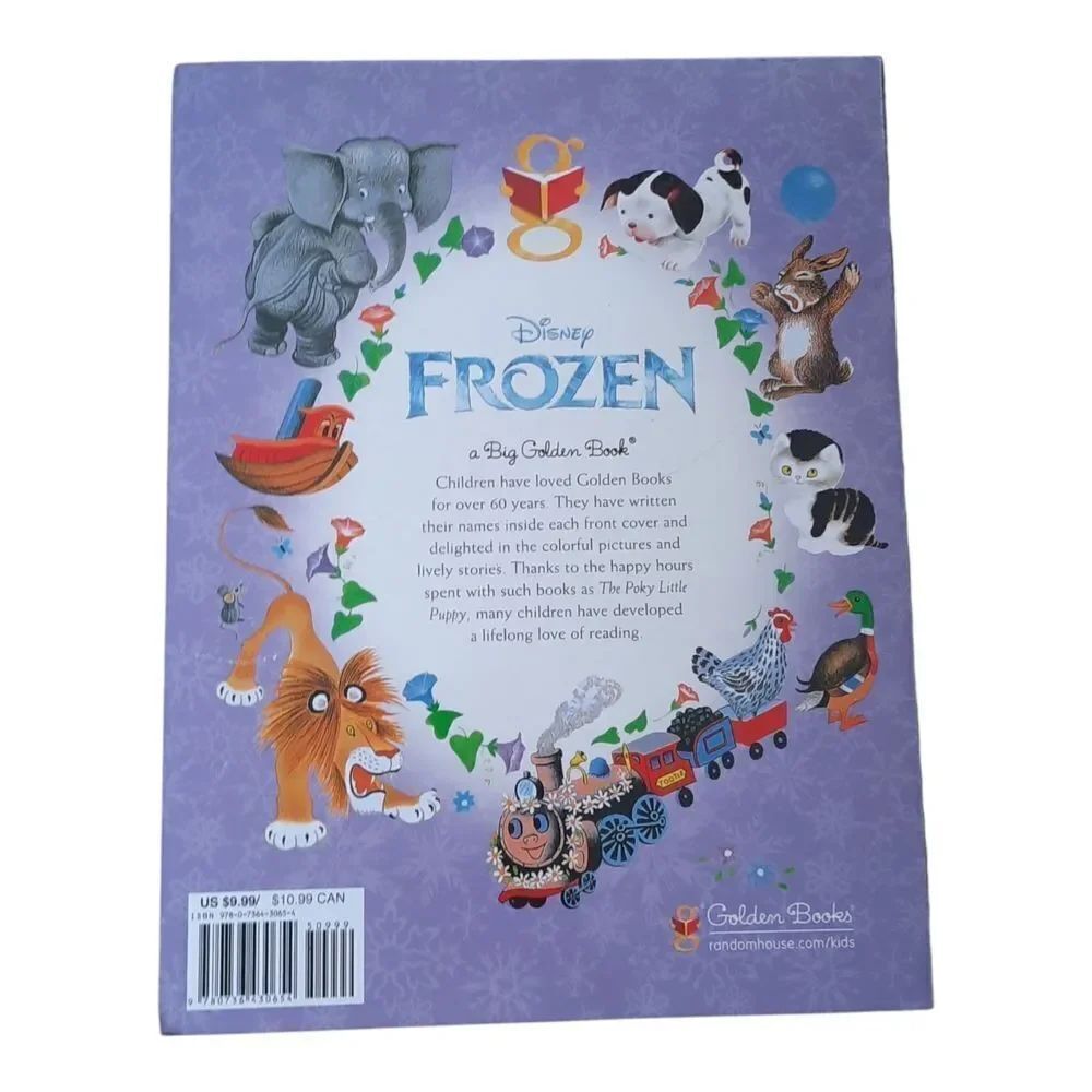 Disney Frozen Big Golden Book - Blue and Purple Cover - Picture 4 of 4